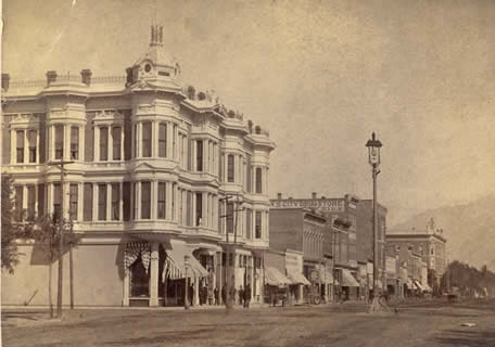 Broom Hotel Image, 25th Street and Washington, ca. 1890's