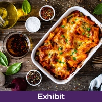 Picture of a cheesy casserole