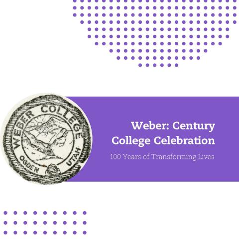 Weber Century College Celebration Logo
