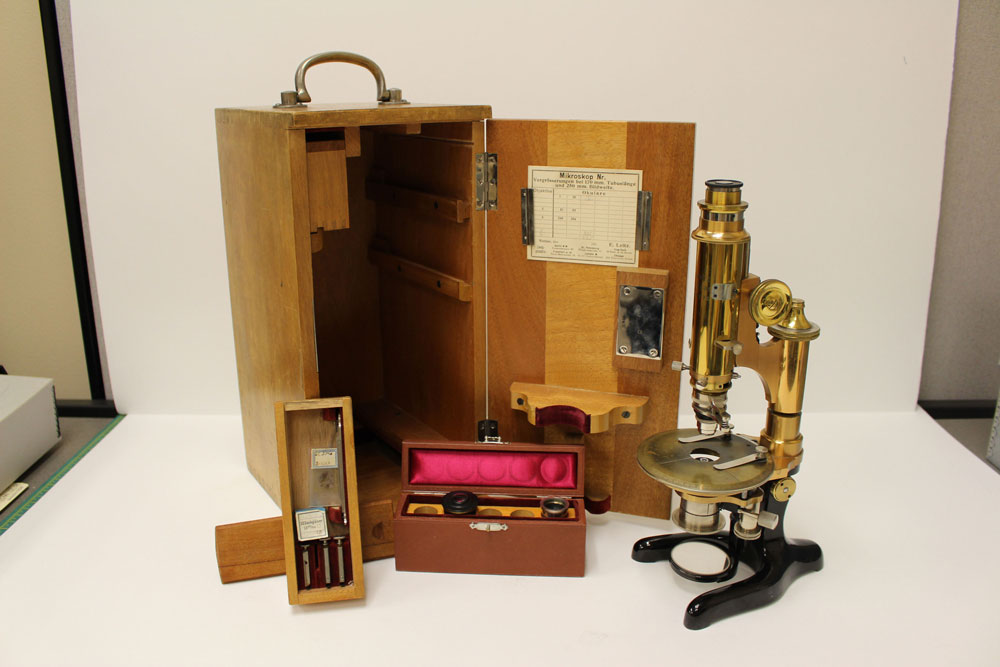 Antique Letzar microscope